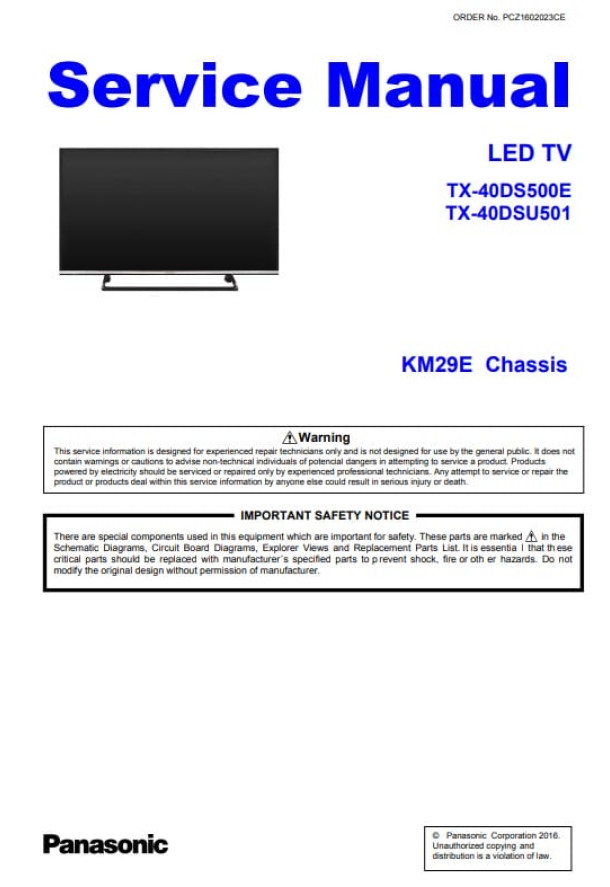 KM29E_TX-40DS500E, TX-40DSU501